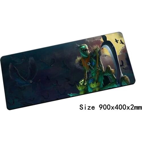 Fiddlesticks mouse pad 900x400x2mm pad mouse lol notbook computer mousepad Harbinger of Doom gaming padmouse gamer mouse mats