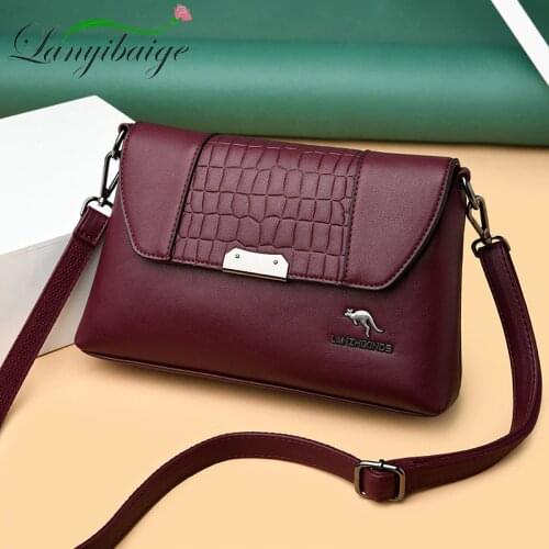 LANYIBAIGE New Women Bags Luxuy Brand Shoulder Bags High Quality Leather Bags Designer Ladies Crossbody Bags For Women 2020