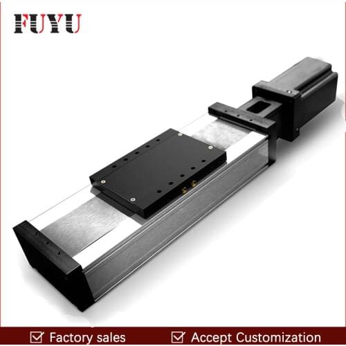 Free shipping 100~1500mm linear guide rail slide module ball screw and motor for 3d printer parts kit and cnc engraver machine