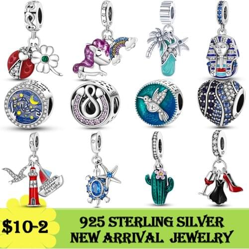 Real 925 Sterling Silver Little Boy & Girl Family Tree Dangle Charm Beads fit Original Pandora Bracelet Pendant Jewelry Gift