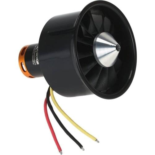 YiTao(TM) 64mm EDF Set 2822 3500KV Motor with 12 Blades Ducted Fan for RC Airplane