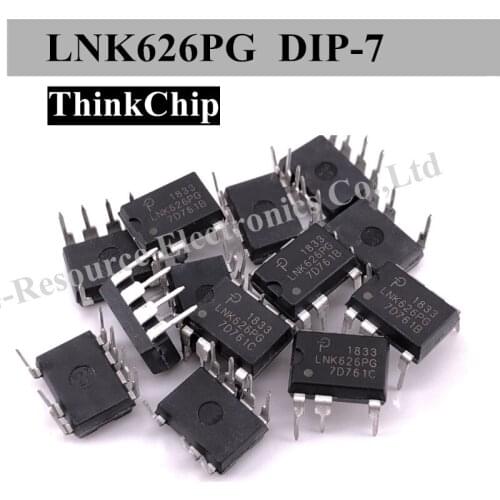 10pcs) LNK626PG DIP-7 LNK626P LNK626 DIP Low Power Off-Line Switcher IC