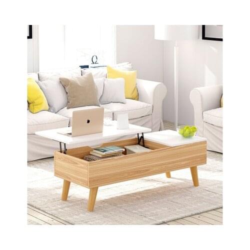 11012 Multi-Functional Lifting Storage Tea Table Household Living Room Coffee Table Sitting Room Creative End Table Cabinet Desk