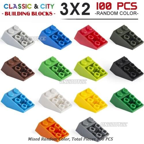3x2 Building Blocks City DIY Bricks Small Particle High BrickBuilding Block Parts Blocks Compatible With Creative Gift 100-500