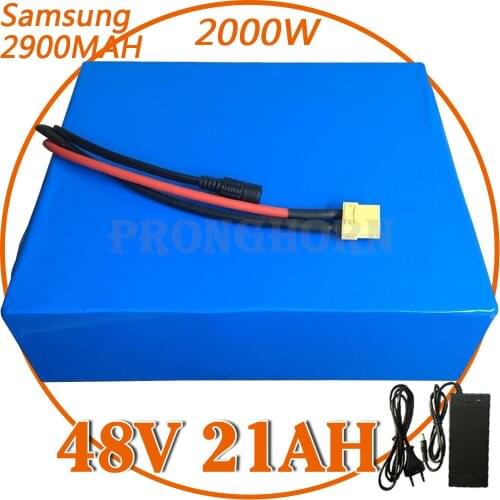 48V 1000W Lithium ion Battery pack 18650 13S 48V 20AH 1500W Electric Bike Battery For Bafang 2000W Motor With 5A fast Charger