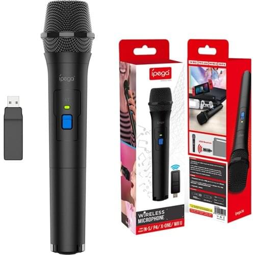 Wireless Game Microphone Karaoke Speaker HiFi Mic for Switch PS4 PS3 Xbox One Wii U Game Console Karaoke Accessories