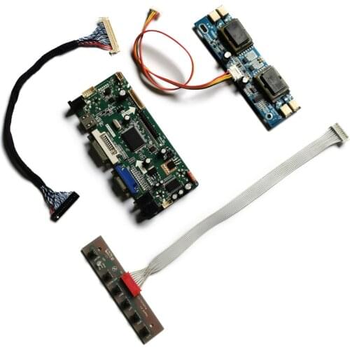 Screen 4CCFL LVDS VGA+DVI For M236MWF1/HT236F01/HSD250MUW2/HM215WU1 M.NT68676 display controller board kit 1920*1080 30-Pin