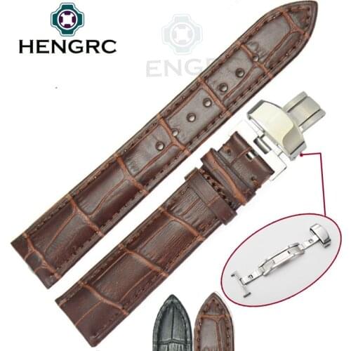 Wholesale 10pcs/set Genuine Leather Watch Band Strap For Casio 18 19 20 21 22 24mm Watchband Deployment Clasp For Tissot