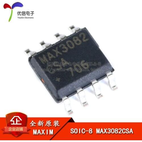 Genuine original patch MAX3082CSA SOIC-8 RS-422 / RS-485 transceiver chip