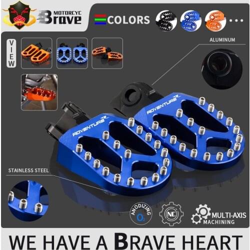Adv / R Motorcycle Foot Rests Pegs Footrest Pedal for KTM 790 990 1090 1190 ADVENTURE R 1290 SUPER ADVENTURE R 2019