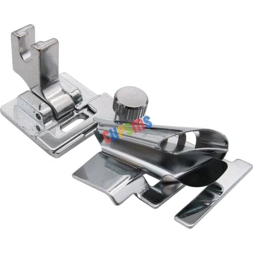 1PCS #820245096 Bias Binder Presser Foot Compatible with Pfaff A,B,C,D,E,F,G,J,K and Most Low Shank Sewing Machine
