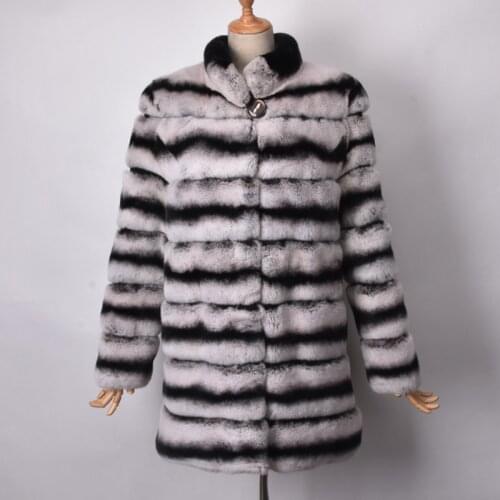 PYCCKNN MEX Fur Coats With Collar