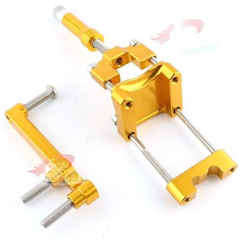 For KAWASAKI NINJA EX300 NINJA300 2013-2016 2014 2015 Adjustable Steering Stabilizer Damper Bracket Mount Kit