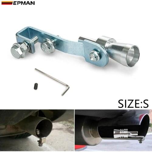Universal Car Turbo Sound Whistle Muffler Exhaust Pipe Blow off Vale BOV Simulator Whistler Size S EP-W000 (1PC)