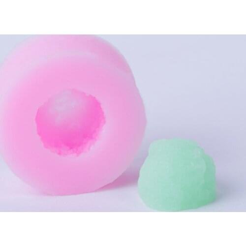 YF065 Pudding Silicone Mold - for Candy Chocolate Fondant Resin Jewelry Making Necklace Key Ring Pendant Soap