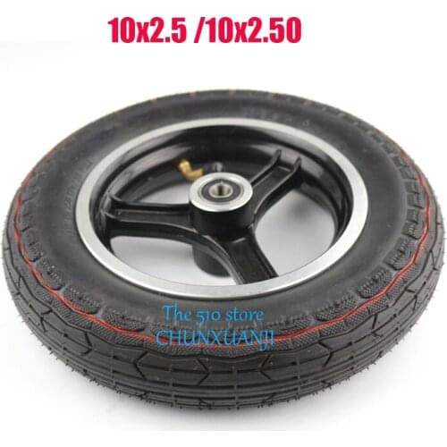 10x2.125 10*2.5 tire wheel hub 10x2.50 SPEEDWAY electric scooter Inner tube outer tube Explosion-proof tires Baby Stroller