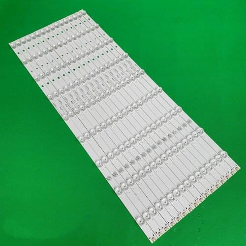 16pcs x 65 inch LED Backlight Strips for Haier U65K52 LS65AL88A72 G65Y-T F65N 30365009207 LED65D09-ZC14AG-01 LSC650FN05-W