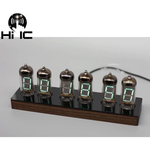 6-Bit VFD Clock Retro Fluorescent Tube Glow Clock Motherboard Core Board Control Panel IV11 IV-11 VFD Digital Clock Gift