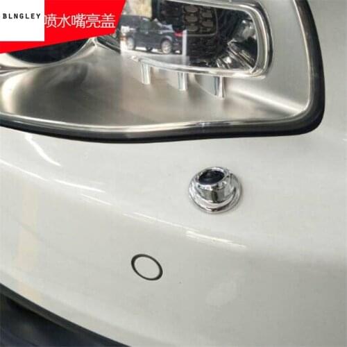 Free shipping 2pcs/lot ABS Headlight cleaning nozzle decoration cover for 2014-2016 Jeep Cherokee