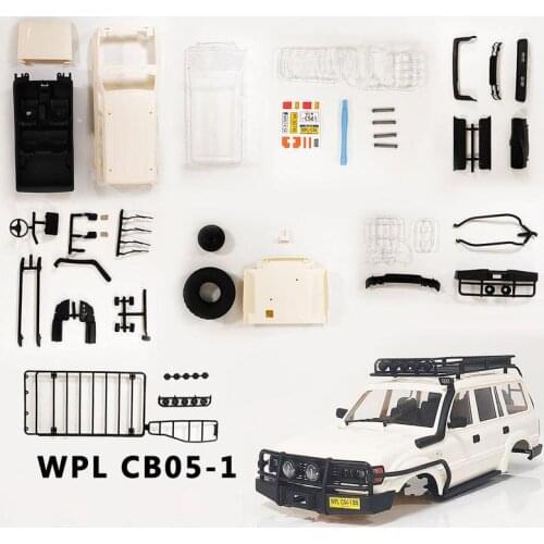 Land Cruiser LC80 HARD Plastic Car Shell 190Mm 7.48inch Wheelbase For WPL 1/16 C14 C24 RC CAR DIY Classic Accessories C54 CB05