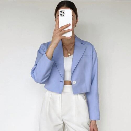 Conncozy Women's Blazers With Short Sleeves