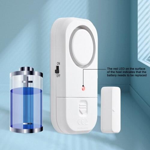 Door Window Sensor Home Independent Personal Wireless Security Burglar Alarm Bell For Home SCVD889