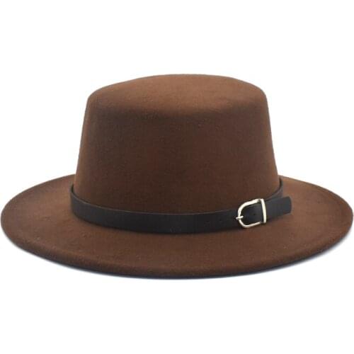 Elegant Womens Faux Wool Fedora Hat Autumn And Winter Top Hat Men And Women Top Hat Top Hat Jazz Hat P11