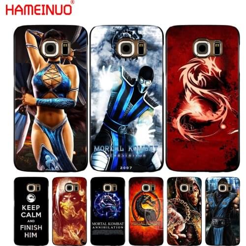 HAMEINUO Scorpion Sub Zero Mortal Kombat x cell phone case cover for Samsung Galaxy S7 edge PLUS S8 S6 S5 S4 S3 MINI