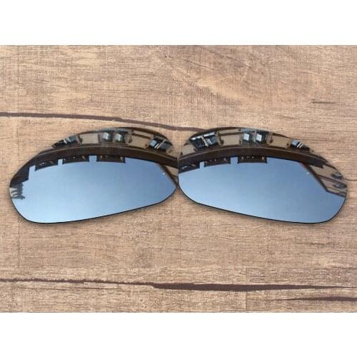 Vonxyz Chrome Mirror Polycarbonate Replacement Lenses for-Oakley Juliet Frame