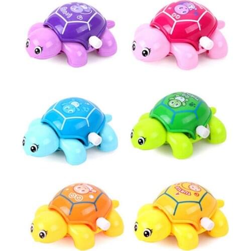 Toddler Newborn Baby Toys Ctue Children Cute Turtle Animal Baby Toys Gifts Baby Unisex Toys Mini Wind Up Clockwork Tortoise