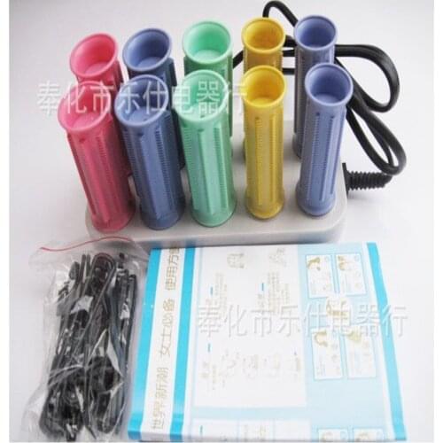 Ceramic Hair New Hair Electric Hair Roller heating Hot harmless Curlers Electrionic 10 Sticks pcs hair styling tool at home