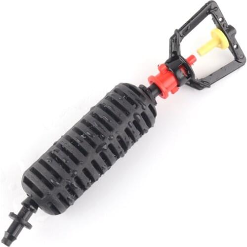 5-30sets Yellow Spray Kits Irrigation Atomized Sprinkler Irrigation System 6mm Sprayer Garden Irrigation 4/7mm Hose Connector