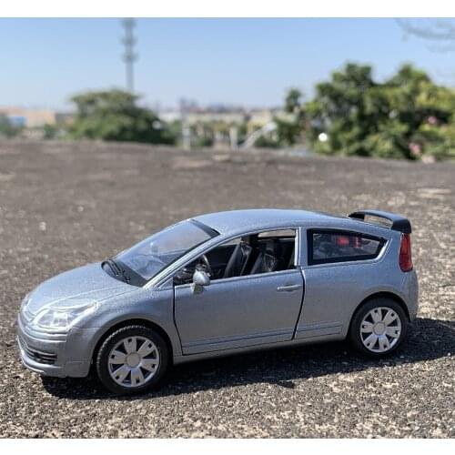 New 1:32 C4 Alloy Car Model Decoration Collection Toys 13.5cm