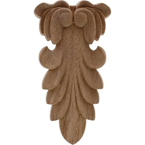 RUNBAZEF Solid Wood Vintage Home Decoration Maison Accessories Modern Decor Wooden Lot Figurines Miniatures Resine Carved