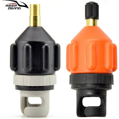 Sup Standup Paddle Board Valve Adapter Canoe Kayak Pump Air Valve Vehicle Inflation Air Compressor Adaptor Accessory