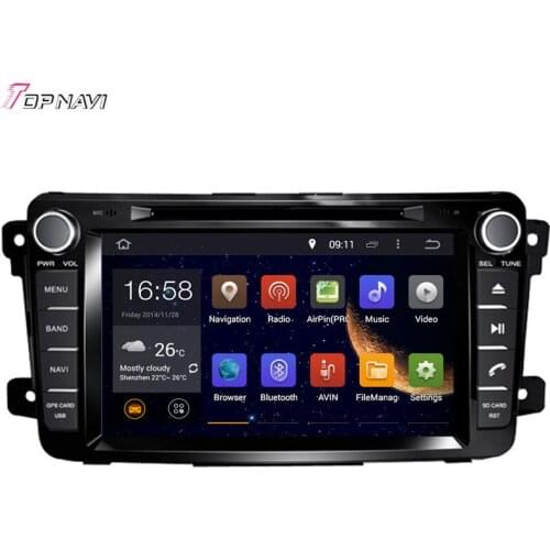 TOPNAVI 7'' Quad Core Android 6.0 Car DVD Play for MAZDA CX-9 2007- Autoradio GPS Navigation Audio Stereo