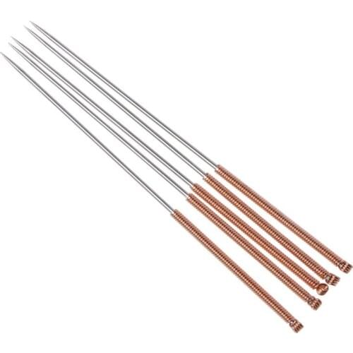 W3JD 9Pcs/Set Stainless Steel Metal Nozzle Cleaning Needle Cleaner Drill Bit 0.2mm-1mm for 3D Printer Parts Accessories