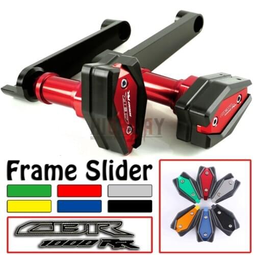 Motorcycle CNC Frame Crash Pad Engine Stator Sliders Protector Falling Protection For Honda CBR1000RR CBR 1000 RR 2008-2012