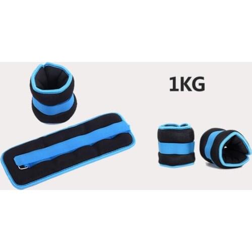 1kg*2pcs Leggings sandbags Training load equipment Fitness sand bag Weight-bearing sandbag