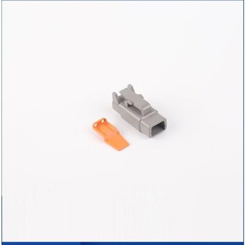 20 Sets 2 Pin Way Deutsch DTM Connector Waterproof Electrical Inlet Air Temperature Sensor Plug DTM06-2S