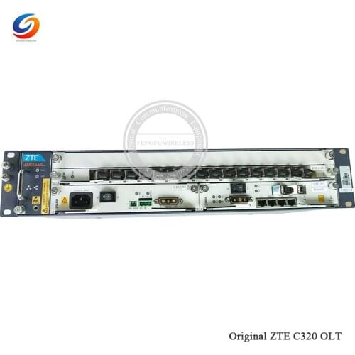 2021 Hot Sale ZTE C320 GPON OLT SMAX/1 1GE Board 8Pon Or 16 Pon GTGO/GTGH B+ Service Card AC 110v/220v Power PRAM High Quality