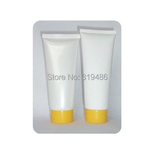300pcs/lot 100ml White Soft Empty White Tube