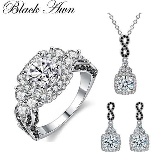 Black Awn Jewelry Sets