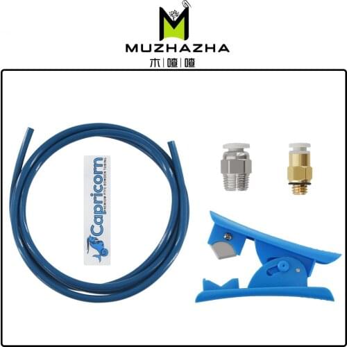Capricorn Original Bowden PTFE Tubing Blue 1m for 1.75mm Filament Sovol Premium New PTFE Tube 3D Printer Parts