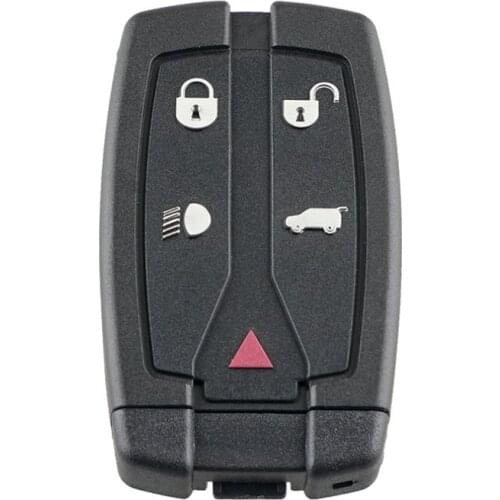Mini Remote Key Case For Freelander 2 5 Button Remote Smart Key Fob Case Shell Blade