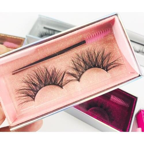 Wholesale Lash Packaging Faux Cils Lashes Mink 25mm Eyelashes Box Package Custom Makeup Drawer Case False Eyelashes Packaging