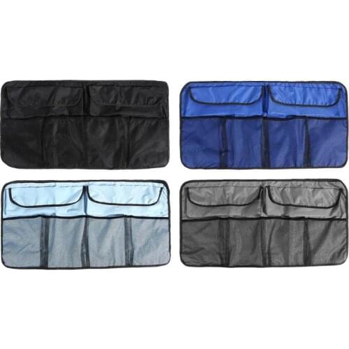Car Trunk Organizer Adjustable Backseat Storage Bag Net High Capacity Multi-use Oxford Automobile Seat Back Organizers Universal
