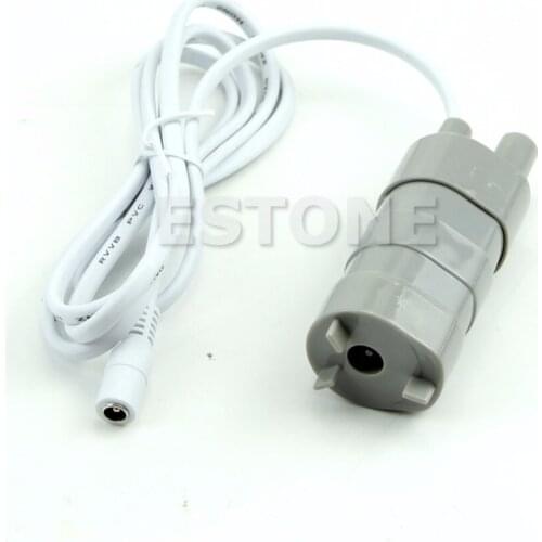 1.2A DC 12V Micro Submersible Motor Water Pump 12L/Min 600L/H 5M 5.5x2.1 Female H02