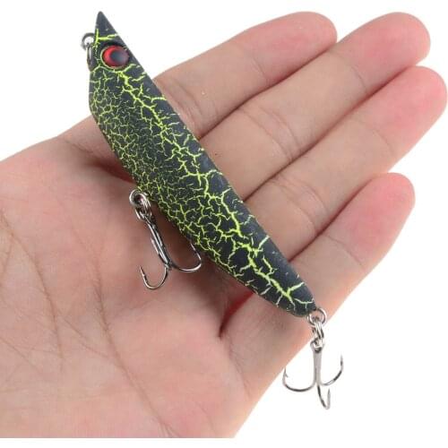 Popper Fishing Lures 8cm 8.5g Hard Artificial Bait High Quality Topwater Wobblers Crankbaits Bass Fishing Tackle pesca carp pike