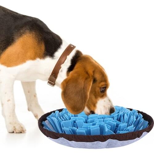 Pet Snuffle Mat Dog Sniffing Training Blanket Adjustable Waterproof Anti Leak Slowing Feeding Pads Relieve Stress Nose Work